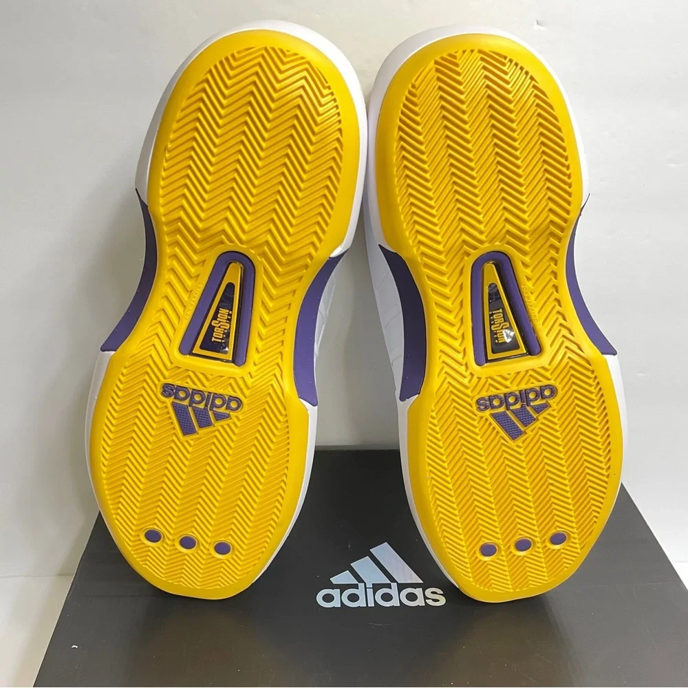Adidas Crazy 1 Basketball Sneakers 'Lakers Home' Kobe 2022 Mens Sizes 7.5 & 8.5